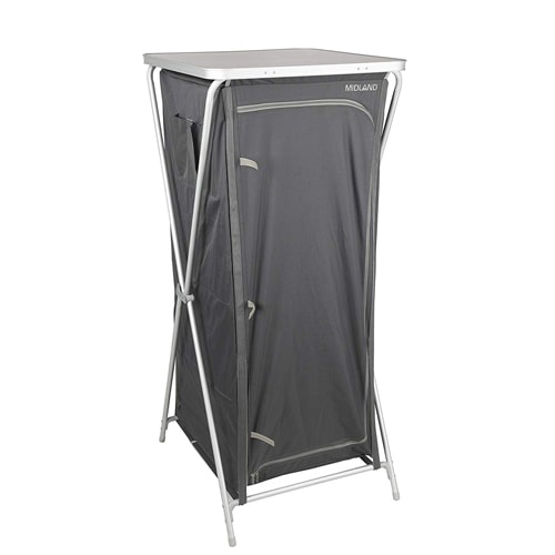 Etagere De Cuisine Midland Regulus Gris Pour Auvent De Camping Car