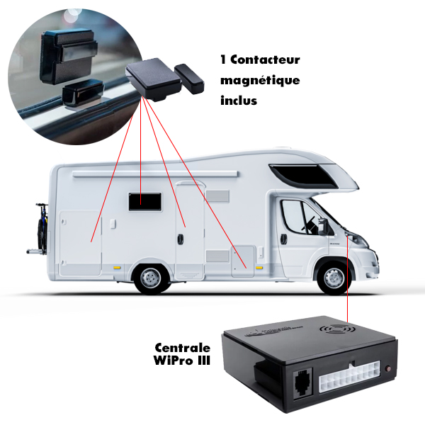 Pack Alarme THITRONIK WIPRO III MERCEDES Sprinter Vito VOLKSWAGEN Craf