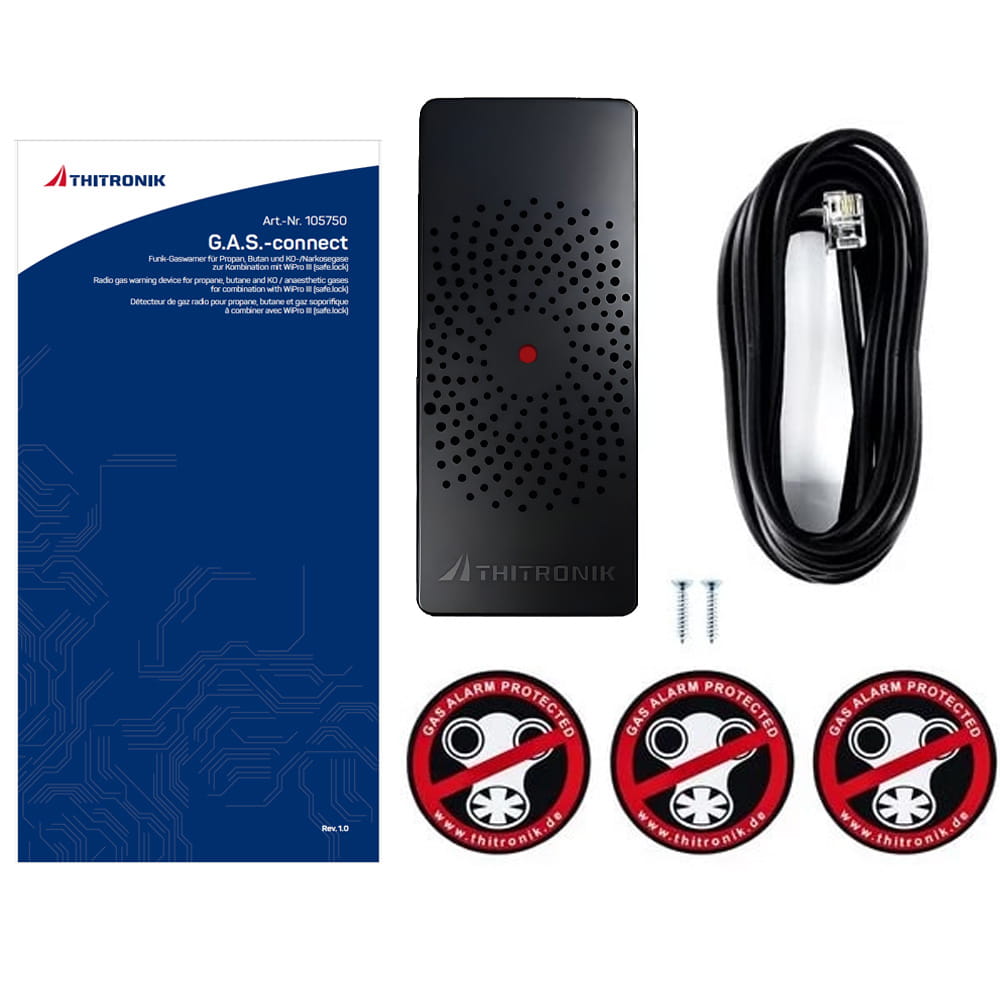 D�tecteur de gaz Radio 868 G.A.S.-Connect THITRONIK