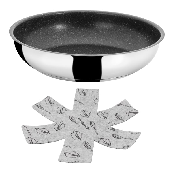 Popote inox Academy Mini 20cm 4+1 pi�ces