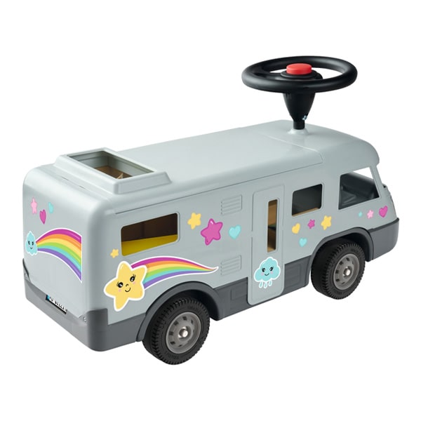 Camping-car Hymer avec figurines et accessoires Motor & Co : King