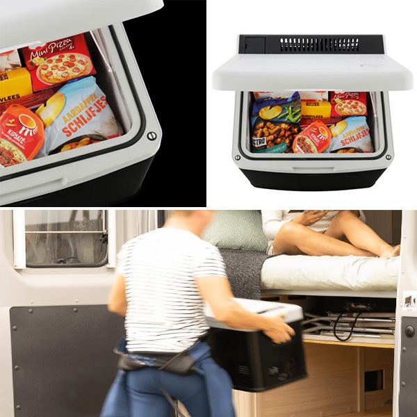 Glacire 42L  absorption 12V, 230V et Gaz MESTIC MAC-40 AC/DC