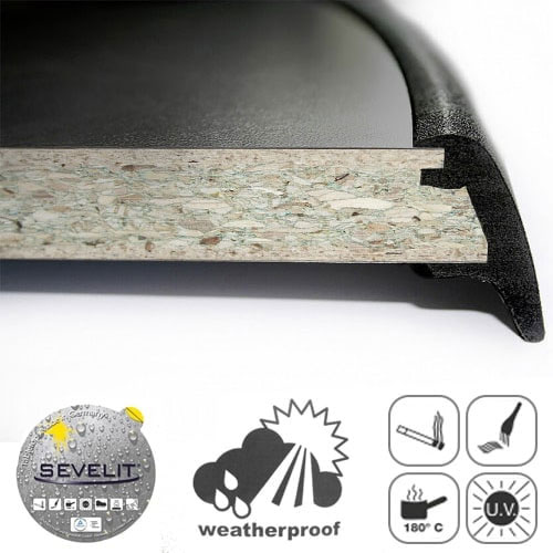 Table SEVELIT Barletta Comfort 100x68 cm
