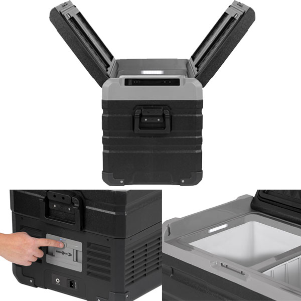 Glacire Brunner POLARYS Freeze 12-220V 45L + batterie lithium