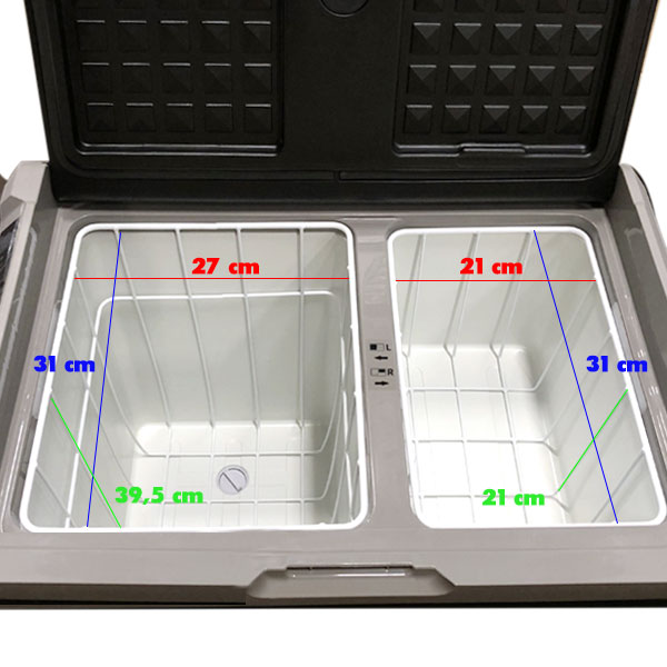 Glacire Brunner POLARYS Freeze 12-220V 45L + batterie lithium