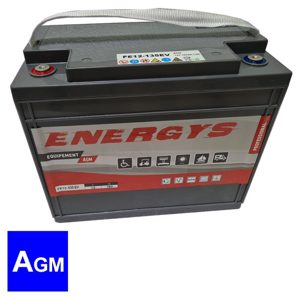 Batterie auxiliaire AGM 160-207AH