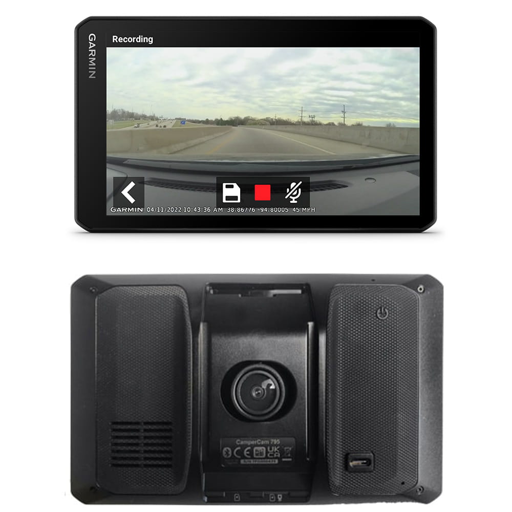 GPS Garmin CAMPERCAM 795 avec DASHCAM