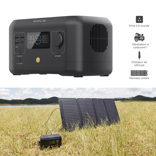Batterie Lithium Portable ECOFLOW RIVER MINI 17Ah