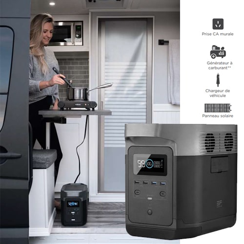 Batterie Lithium Portable ECOFLOW DELTA 100Ah
