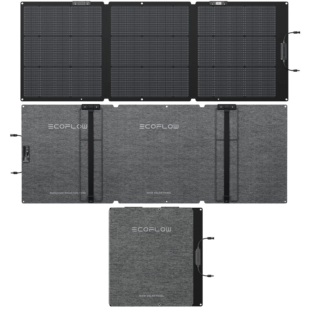 Panneau solaire portable monocristallin 160W Next Gen ECOFLOW