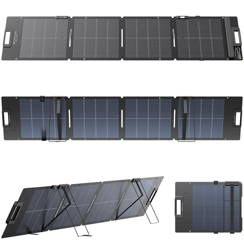 Panneau solaire portable bifaciale 110W Lightweight ECOFLOW