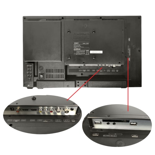 TV LED DVD 55cm Antarion Reconditionne
