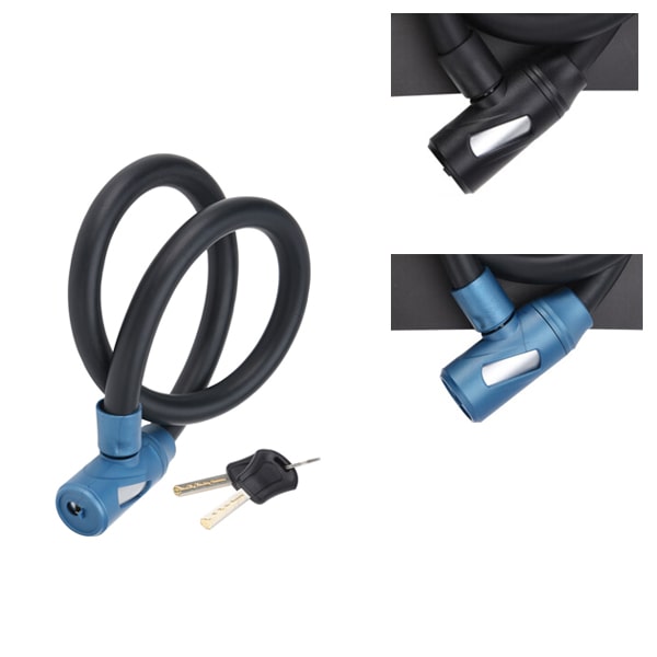 Cble antivol  cl 80 cm
