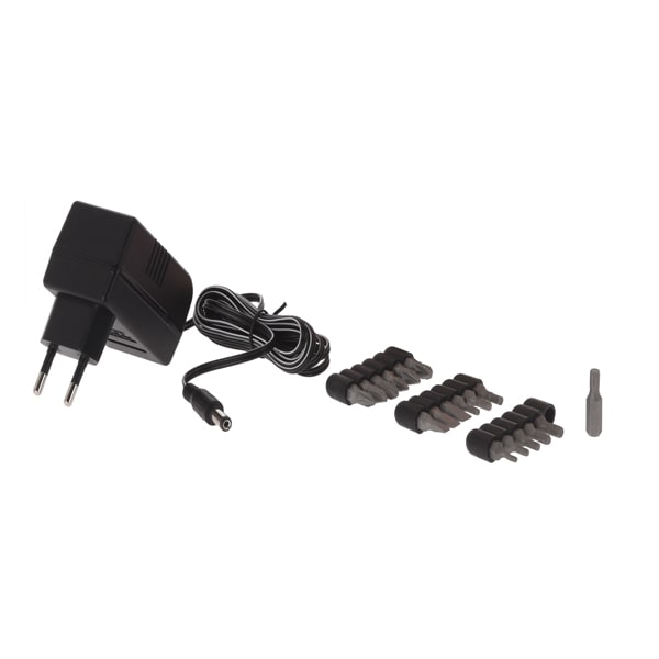 Visseuse 18 pices avec batterie rechargeable 