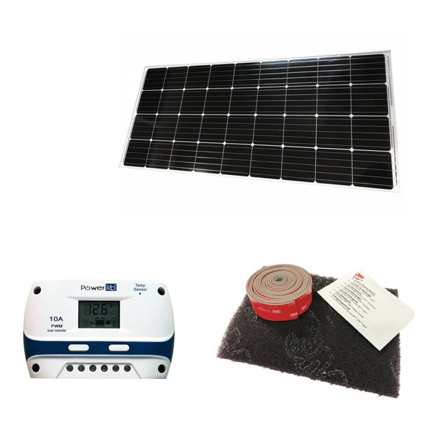 Panneau solaire E-ssential Flat INOVTECH 155W + Kit collage 3M OFFERT