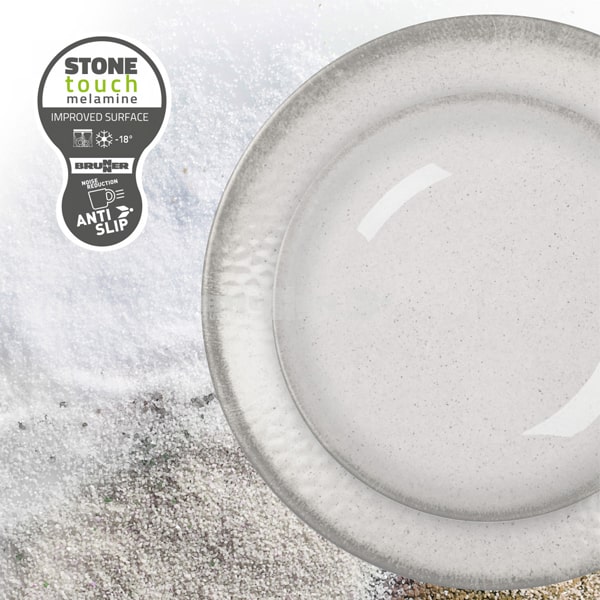 Lot de vaisselle Stone Touch AMADE Midday 
