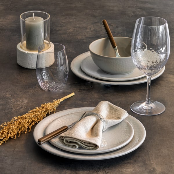Lot de vaisselle Stone Touch AMADE Midday 