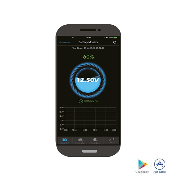 Moniteur de batterie Bluetooth HABA