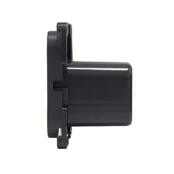 Prise 2 USB encastrable anthracite