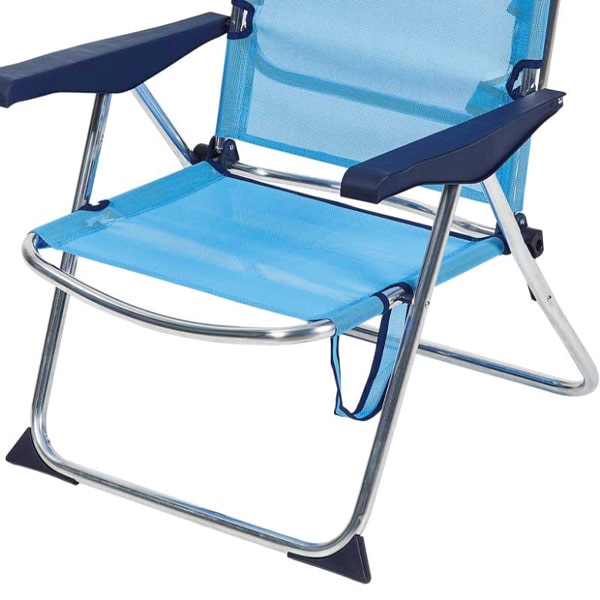 Fauteuil de plage alu confort TRIGANO
