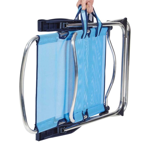 Fauteuil de plage alu confort TRIGANO