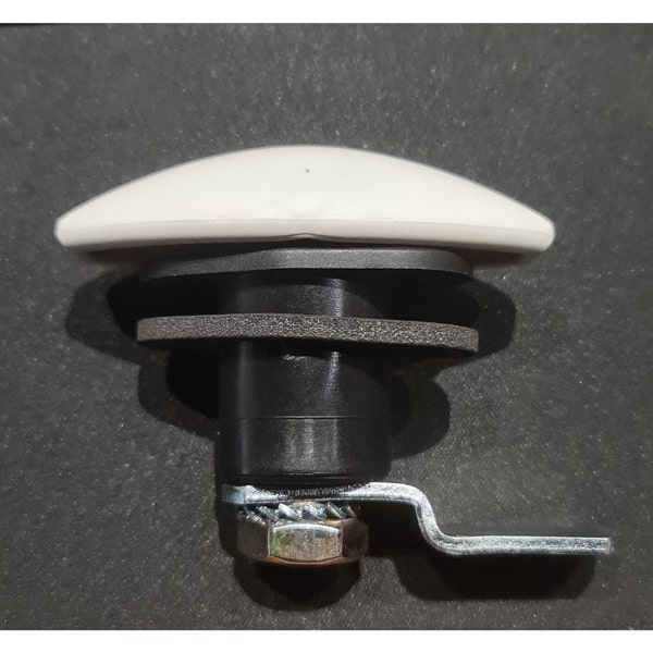 Serrure extrieure push Ellipse ZADI blanche