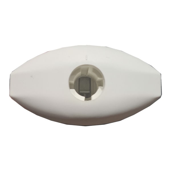 Serrure extrieure push Ellipse ZADI blanche