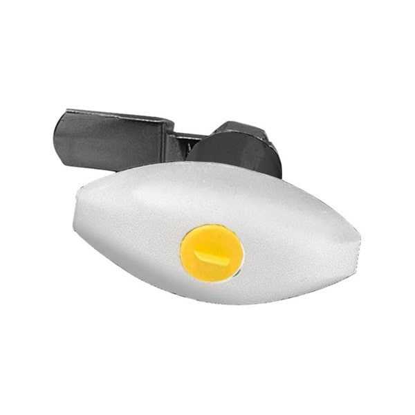 Serrure extrieure push Ellipse ZADI blanche