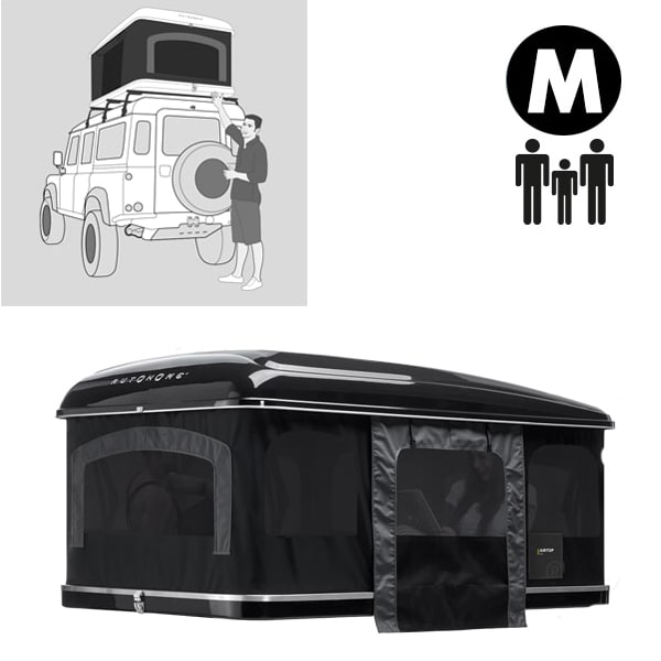Tente de toit AUTOHOME AIRTOP 360 Blackstorm taille M  vrins