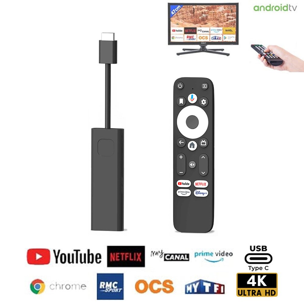 avis sur Stick Android TV 11.0 4K UHD
