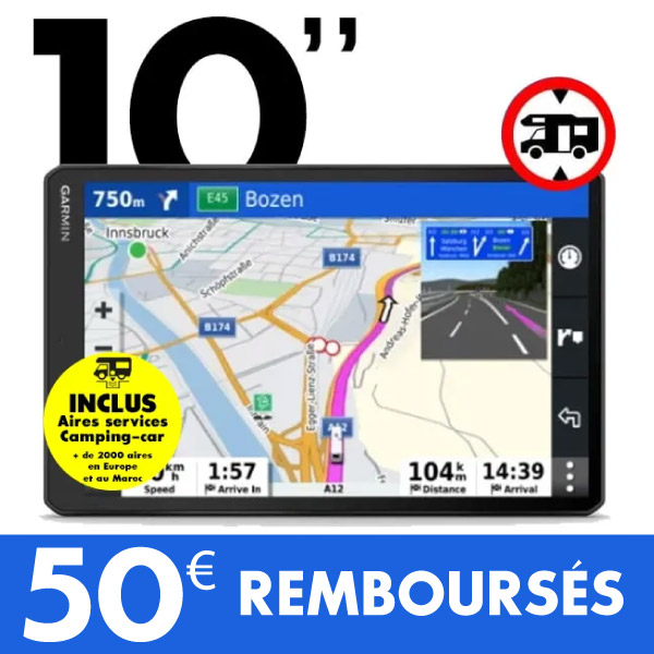 GPS Garmin Camper 1095
