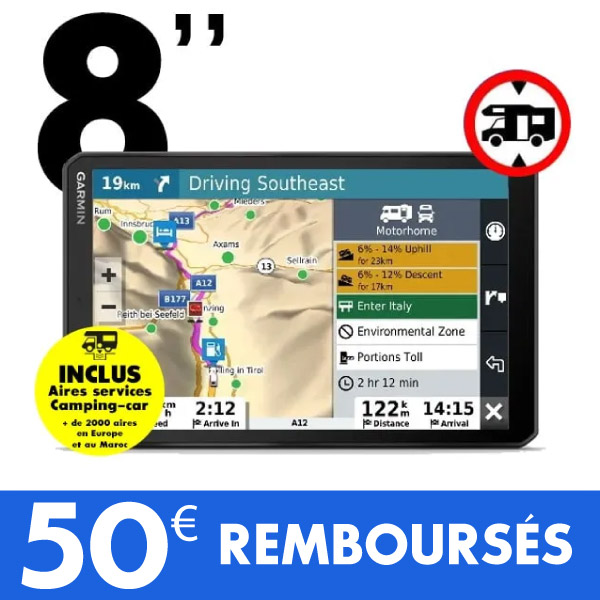 GPS Garmin Camper 895