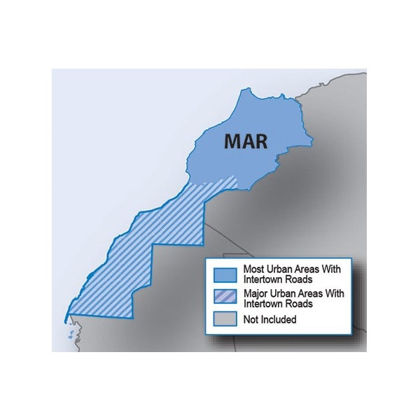 Cartographie Maroc pour GPS Garmin