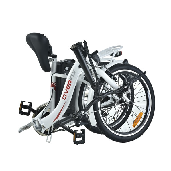 Vlo  assistance lectrique pliable NEMESIS blanc