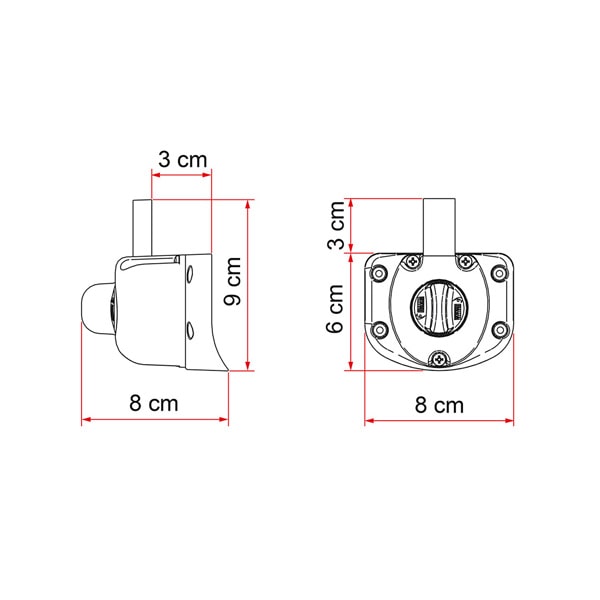 Serrures Safe Door Guardian FIAMMA Fiat Ducato et Ford Transit