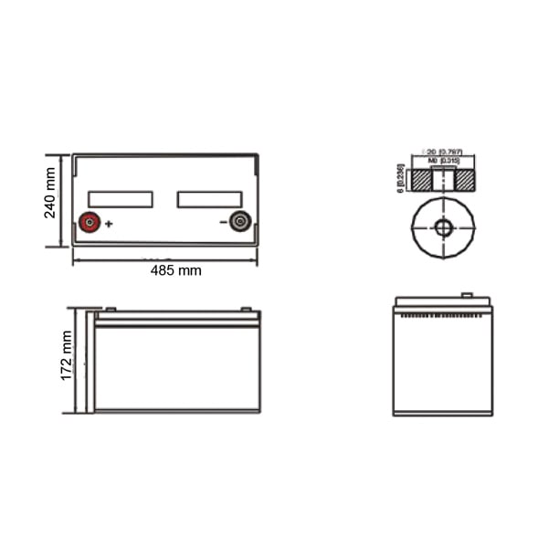 Batterie Lithium EXTRAPOWER 12V 150Ah Bluetooth