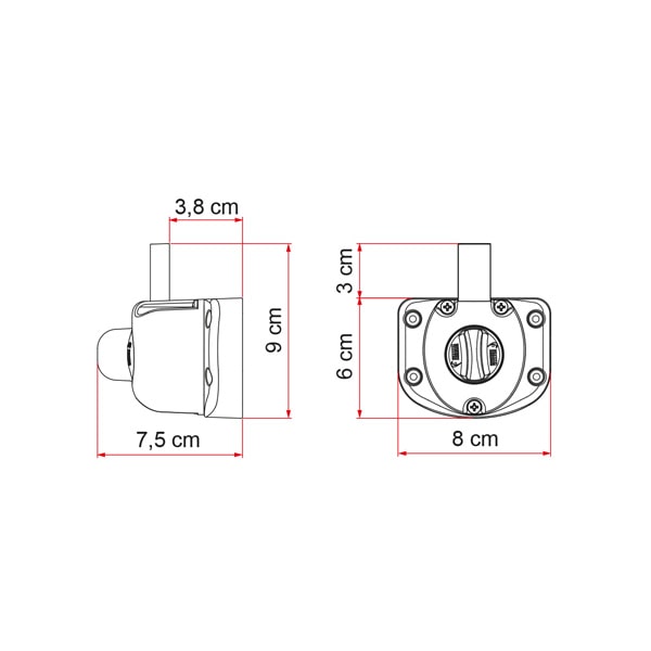 Serrures Safe Door Guardian FIAMMA Transit de 2006  2014