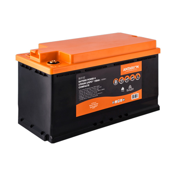 Batterie Lithium 12V 105-165-280Ah BLUETOOTH POWER+ ANTARION 