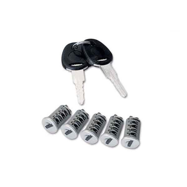 Kit de 5 barillets FAP + 2 clefs