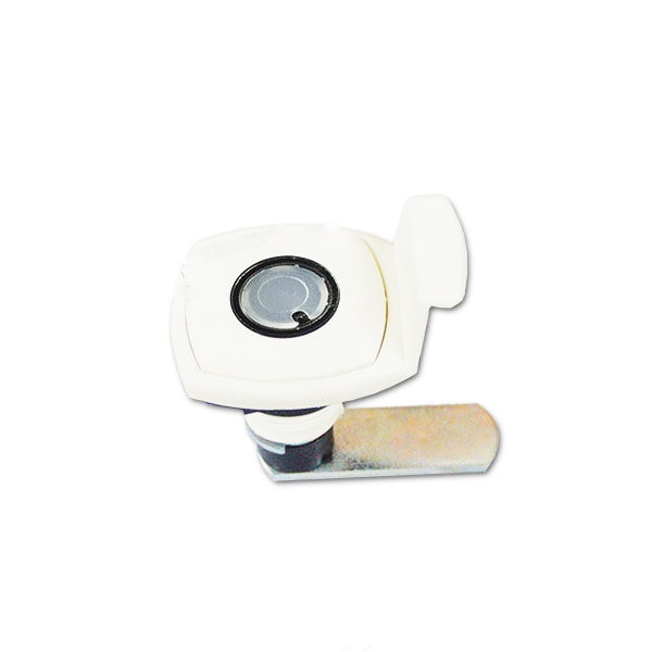 Serrure carre blanc ZADI sans barillet