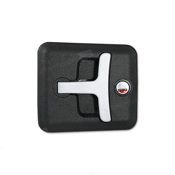 Serrure  compression ZADI noire avec barillet
