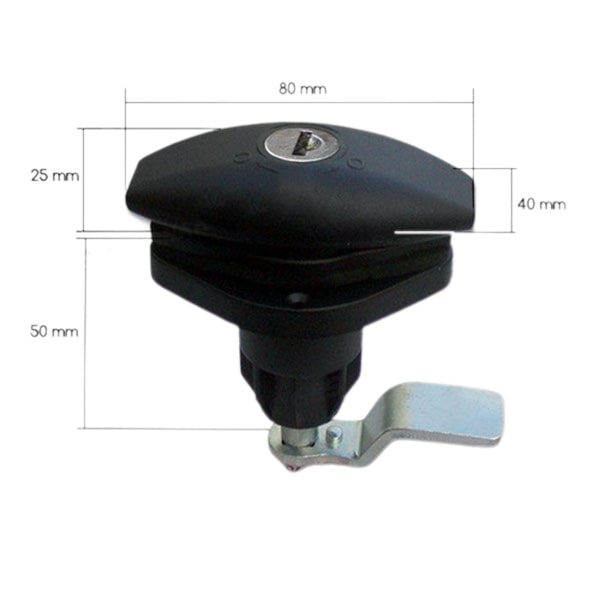 Serrure FAP 1204 NOIRE