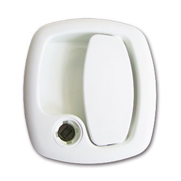Poigne extrieure FAP 1200 Blanche sans barillet ZADI 