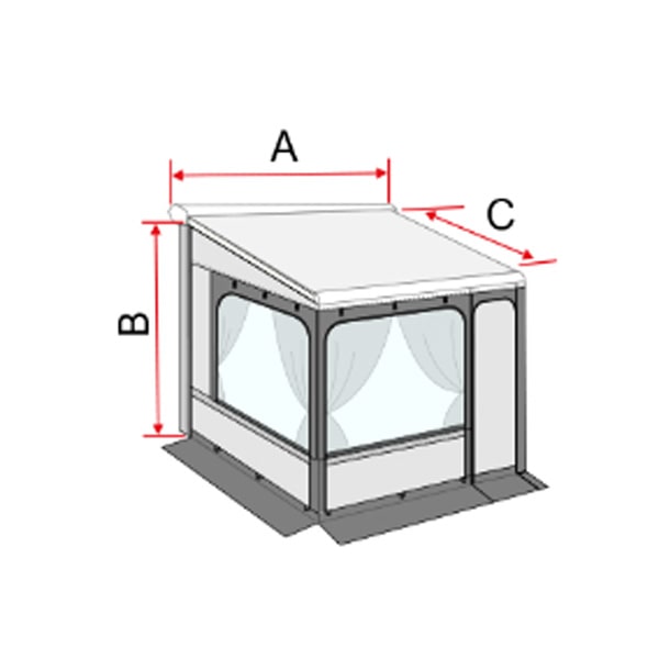 Privacy Room F80S 3M FIAMMA