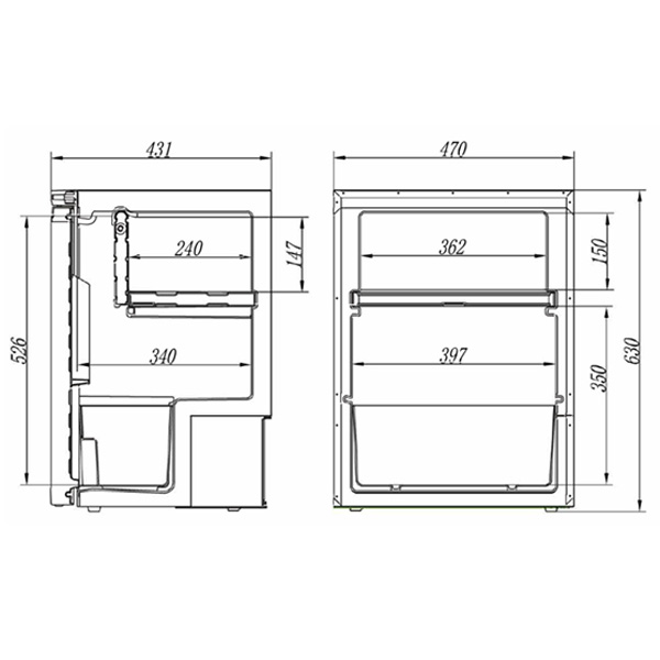 Rfrigrateur compression MC-65L Mc Camping