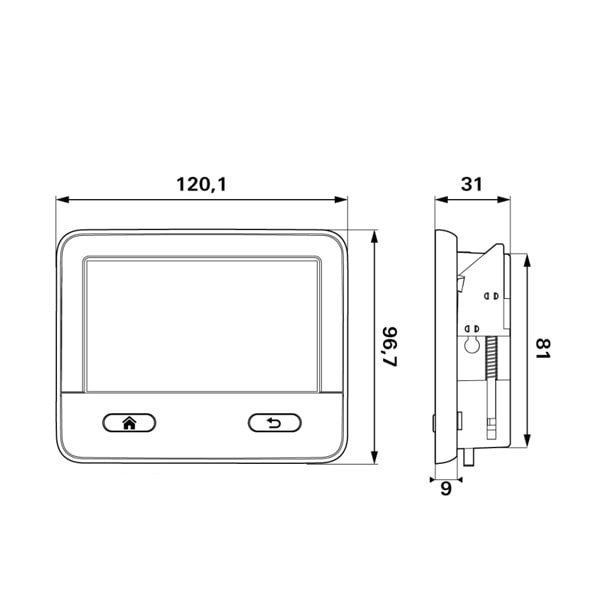 Panneau Truma iNet X Panel