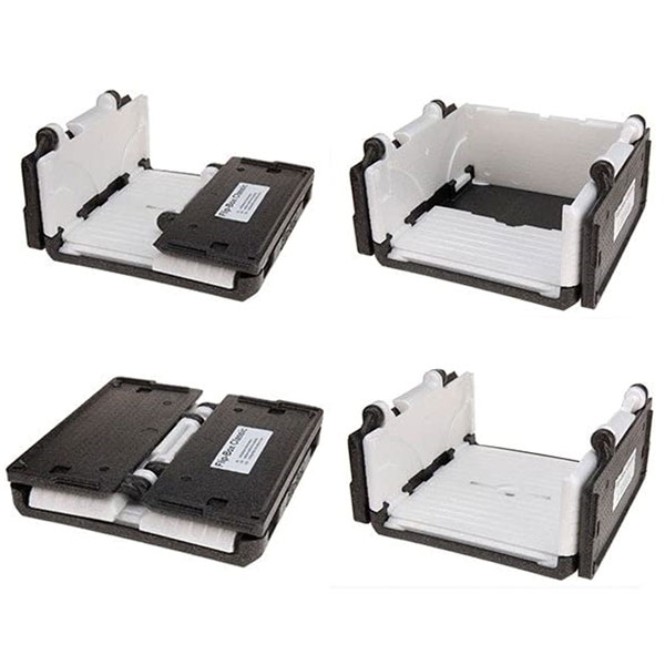 Boîte Isotherme BRB 53 Litres – En EPP, Résistante (-40°C à +120°C), Lavable Au Lave-vaisselle, Avec Couvercle étanche – Idéale Transport Alimentaire, Norme HACCP