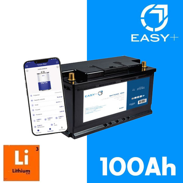 Batterie Lithium 12V 100Ah Easy+ by ANTARION