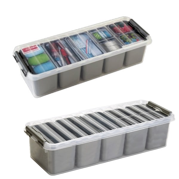 Boite de rangement 7 compartiments 