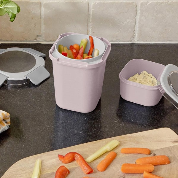 Lot de 2 Lunch Cup Rose 